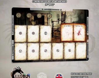 arkham horror card game player mat Playmat - Suitable for Arkham Horror LCG main image 1