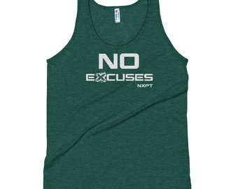 NXPT NO Excuses Unisex Tank Top