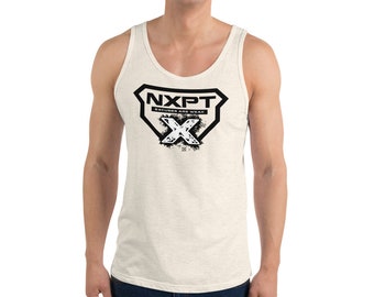 NXPT Black Badge ORANGE Team X Men's Two Sided UNISEX Tank Top