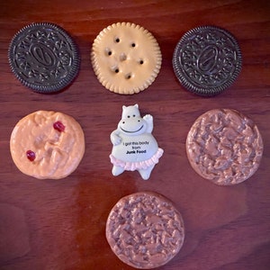 Vintage Food Themed Refrigerator Magnets