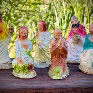 Vintage Miniature Nativity Figures
