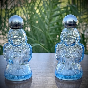 Vintage Avon Angel Perfume Decanters Pair