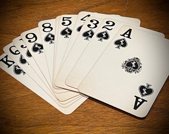 Vintage Playing Card Deck - Etsy
