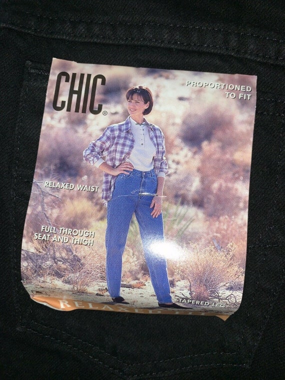 Vintage Chic Misses high-waisted tapered mom jean… - image 4
