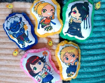 Final Fantasy X plushie keychain