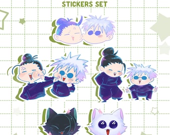 Pack sticker Jujutsu Kaisen