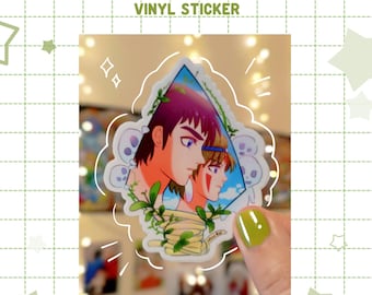 Princess Mononoke vinyl sticker