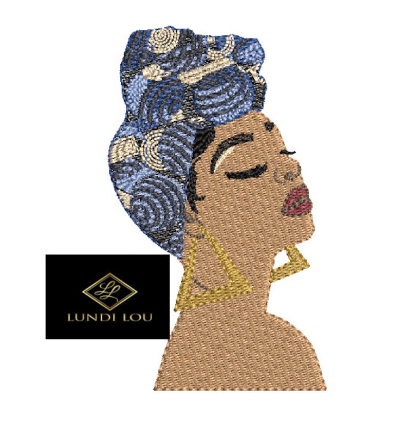 Hannah Headwrap Embroidery Design 4 Sizes - Etsy