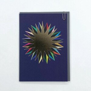 Pavillon - Radar Bright 'Louie' - Weihnachtskarte - Grafikkarte - Kunstkarte - Bunt - Modern - Foliert