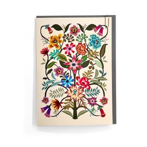 Pavilion - Tree of Life 'Cypress' Greeting Card - Everyday Card - Floral - Botanical - Tree of Life