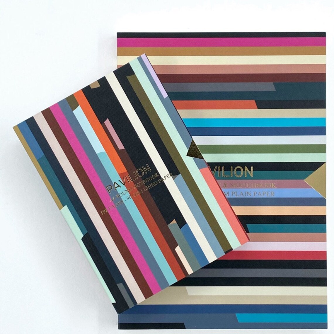 Pabellón ' Stripes ' A5 & A6 Notebook / Sketchbook Etsy