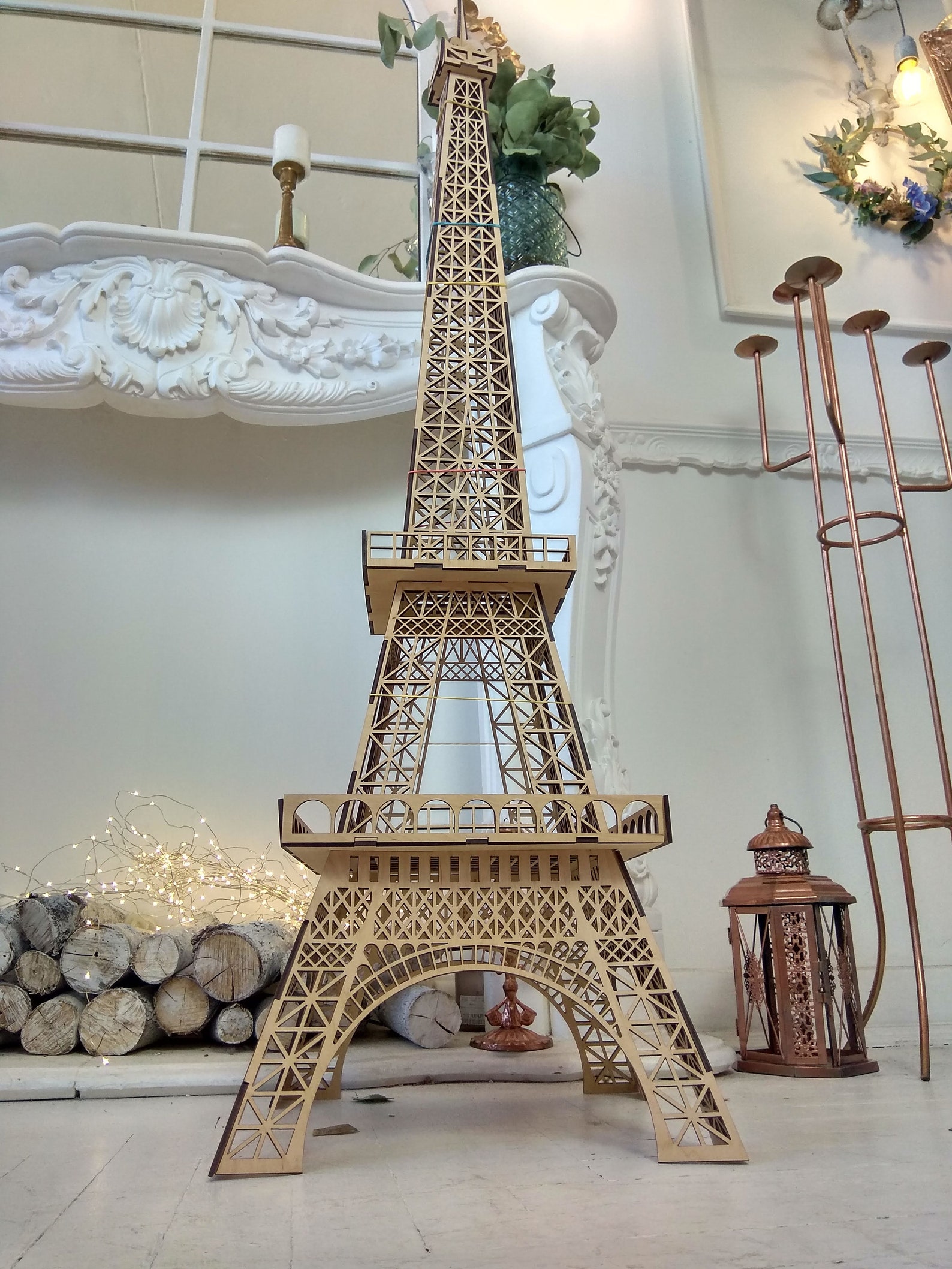 Heller Eiffel Tower In Paris Architectural Model Building Kit