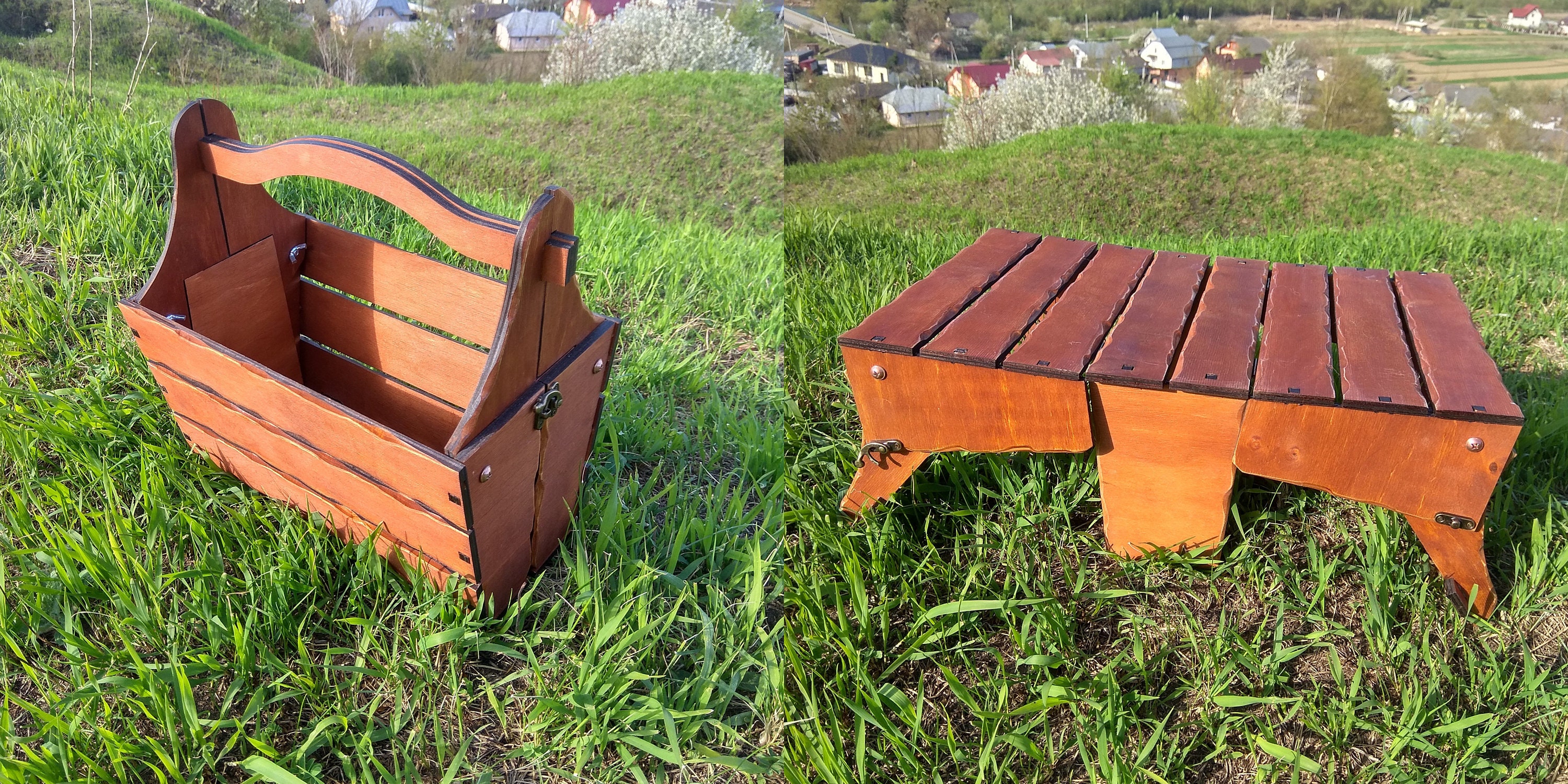 Picnic Basket Table Picnic Basket 2in1 Wine Picnic Table Etsy