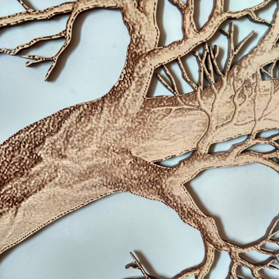 Tree of Life Art Wall Decor Wooden Tree Decoration Wall Art Etsy UK