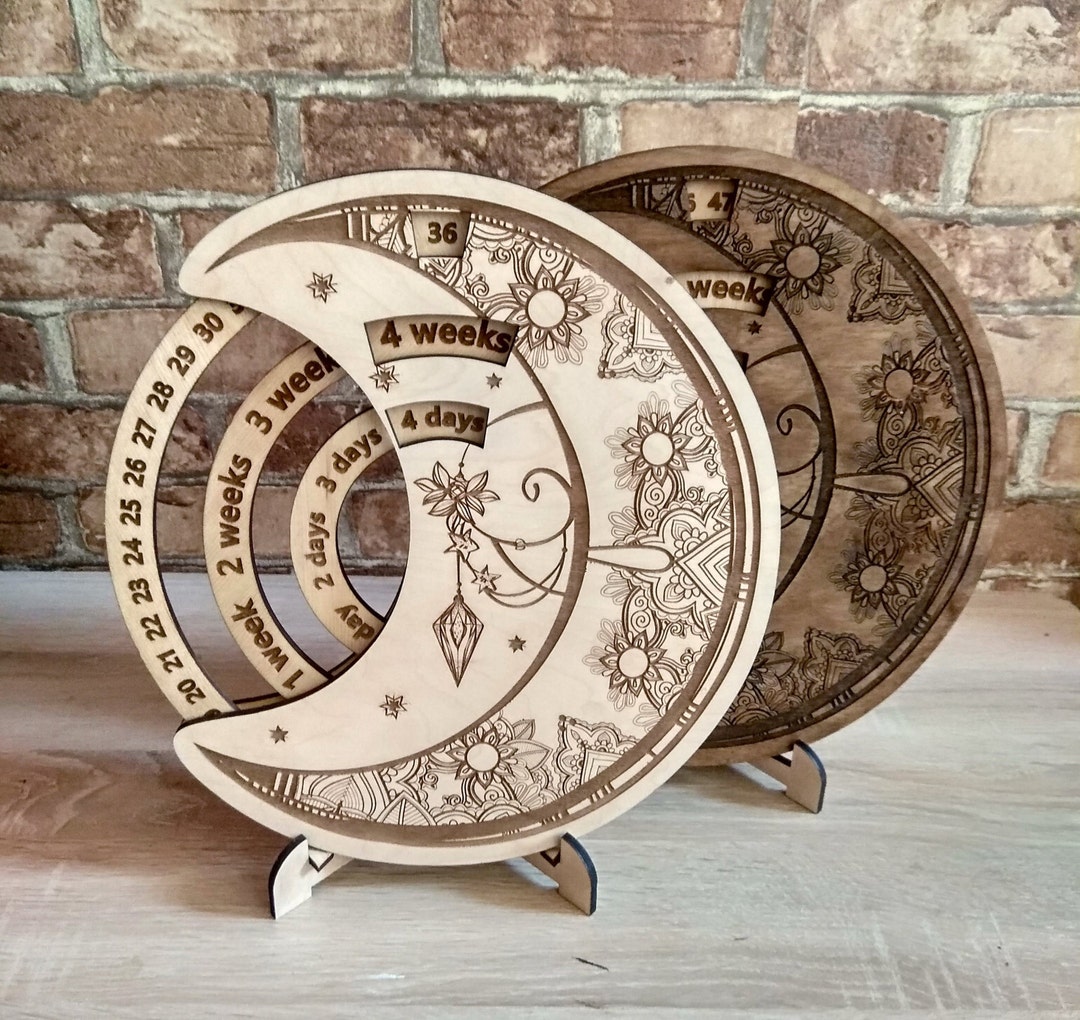 Wooden Omer Counter, Modern Judaica Art, Bat Mitzvah Gift, Hanukkah