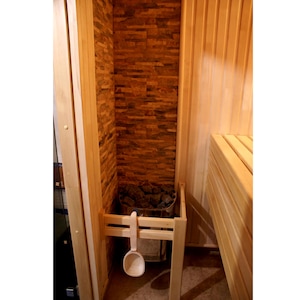 Finnish Sauna Building DIY , A Guide to Installing Sauna, Sauna indoor PDF files, Construction of an indoor Sauna.
