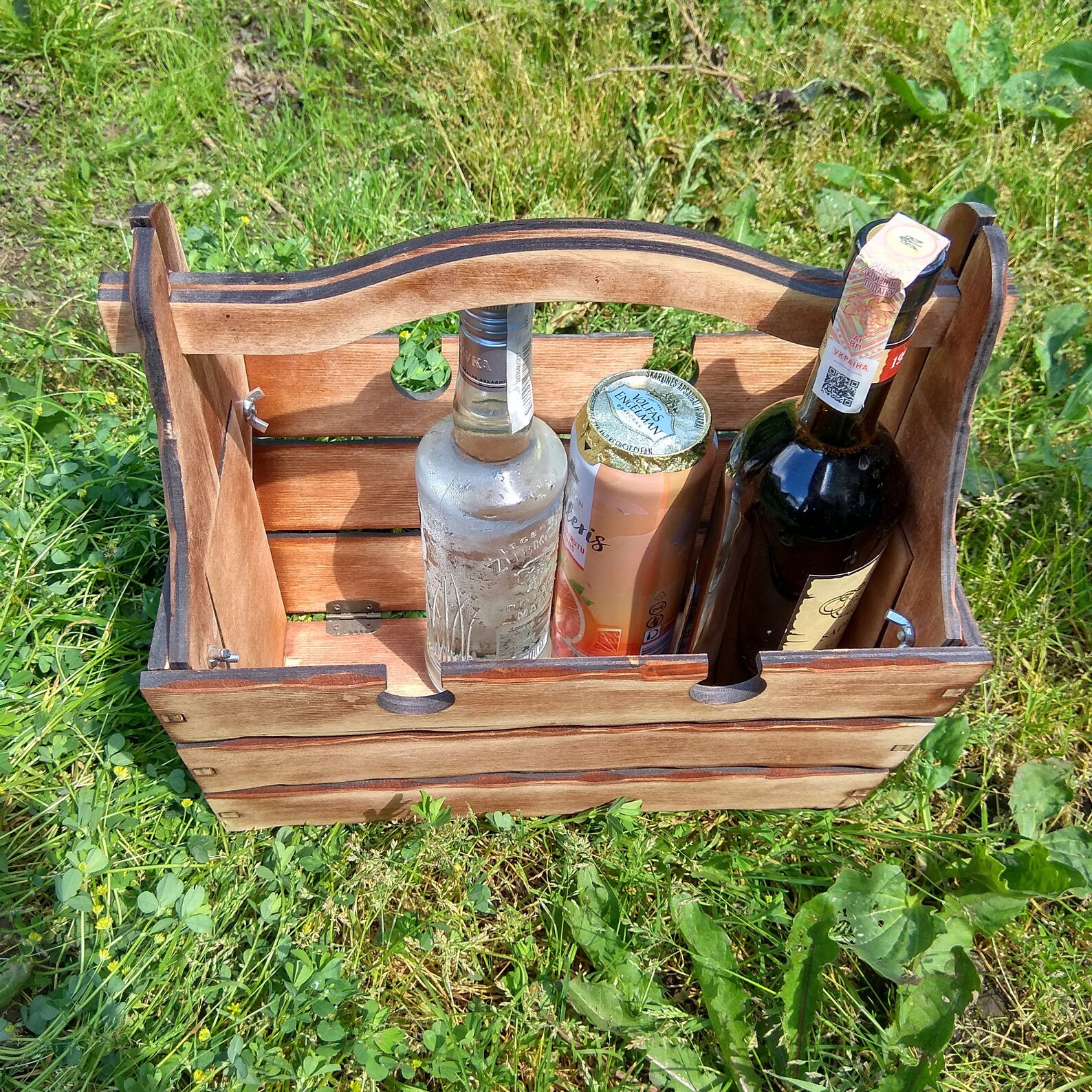 Picnic Table Picnic Basket Table Basket 2in1 Wine Picnic Etsy