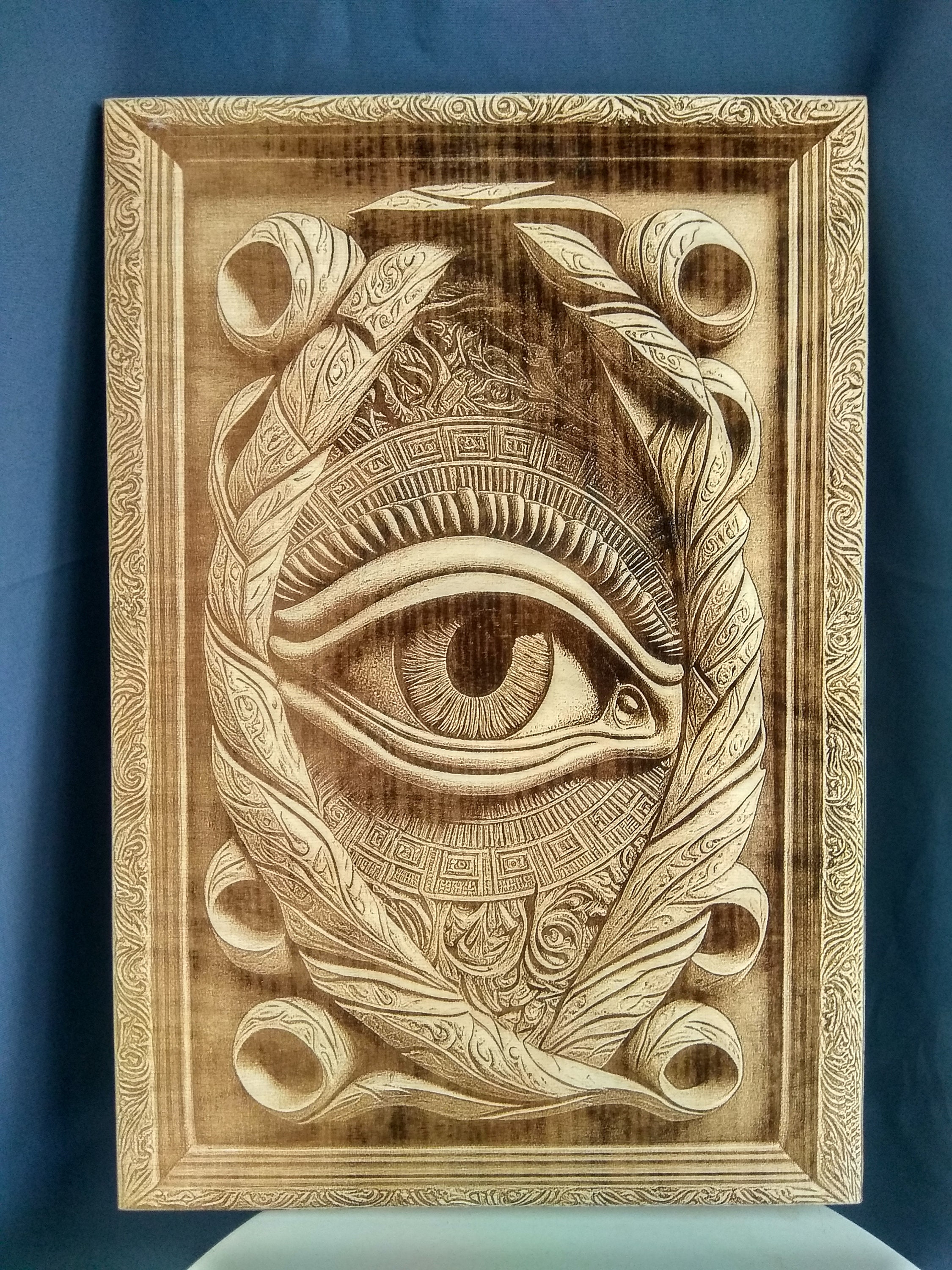 Eye of Ra, All Seeing Eye, Third Eye, 3D Illusion Laser Eye of Ra, All Seeing Eye, Third Eye, 3D Illusion Laser