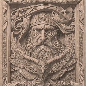 Odin Allfather Celtic Cross Viking 3D Printed Baseball Jersey