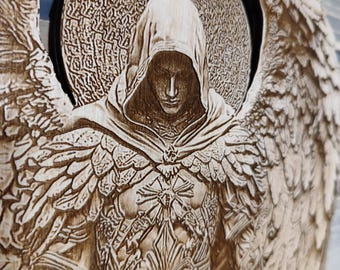 Archangel Michael Christian Wall Art, Saint Michael Orthodox Decor