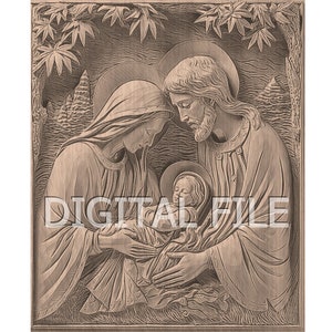 Laser Engraving Files, Native png, Jesus Christ, 3D Illusion, Wood Engraving, Glowforge Laser Ready.