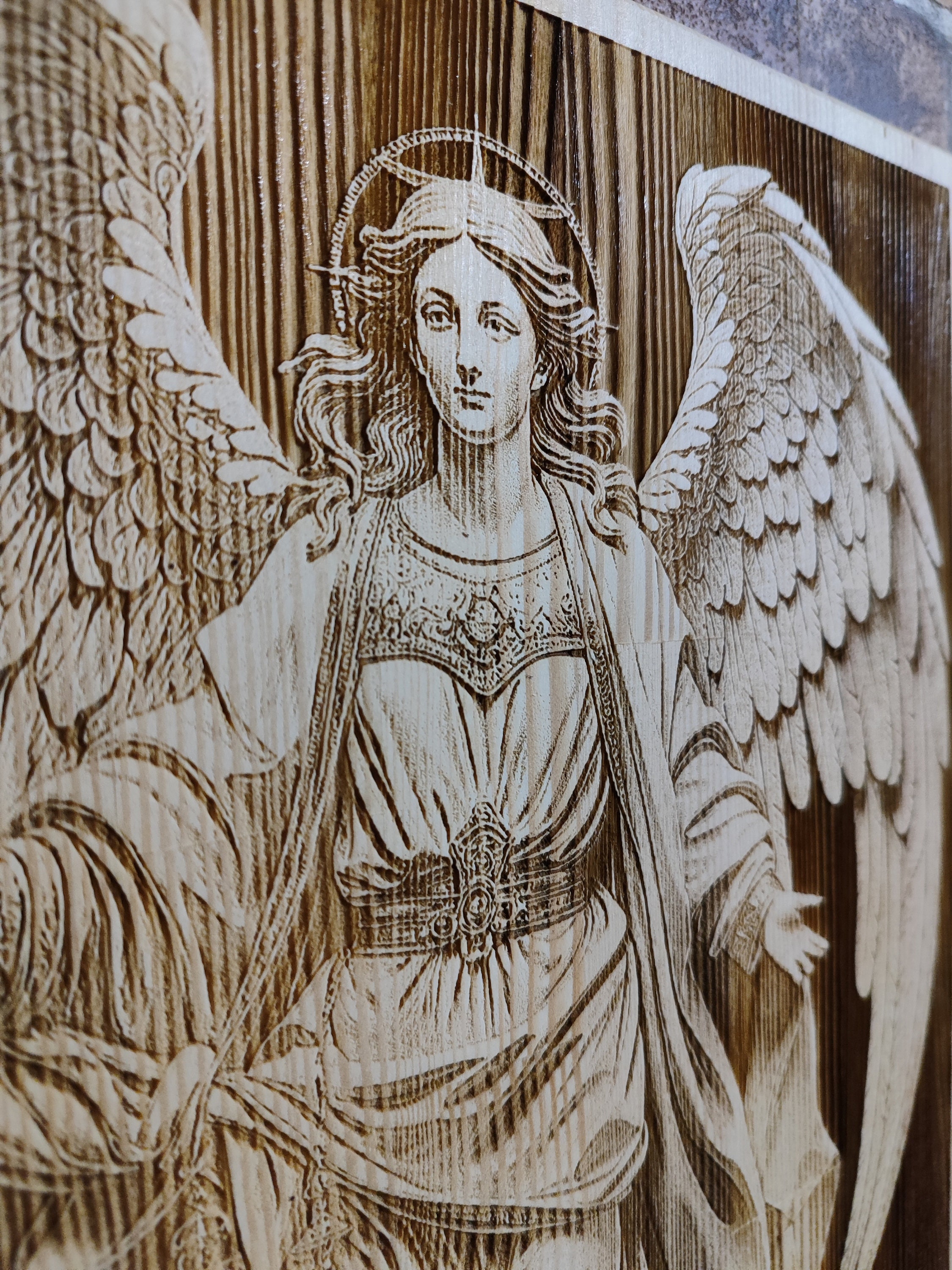 銅版画 M.Tomono 5/15 額装 angel contemporary il_fullxfull.5669576736_pz75.jpg