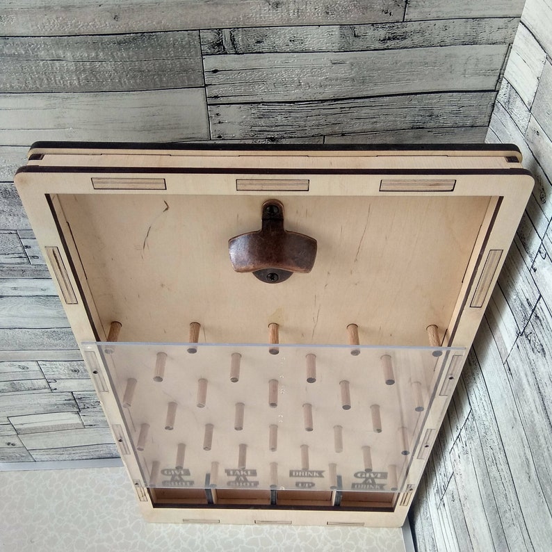 Drinko Plinko Board Plinko Bottle Opener Plinko Game Etsy