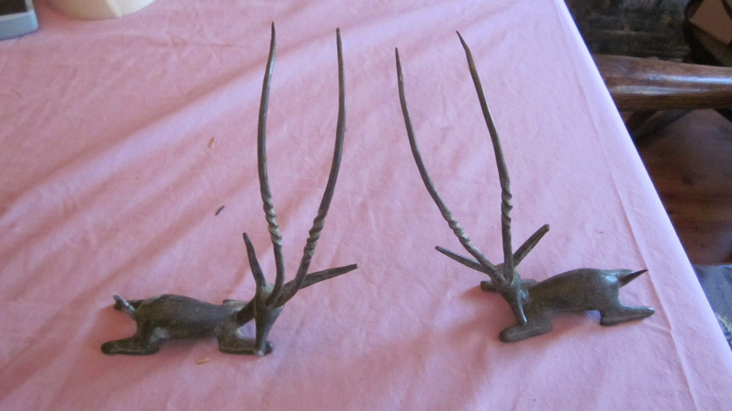 antelope with twisted horns antelope with twisted horns