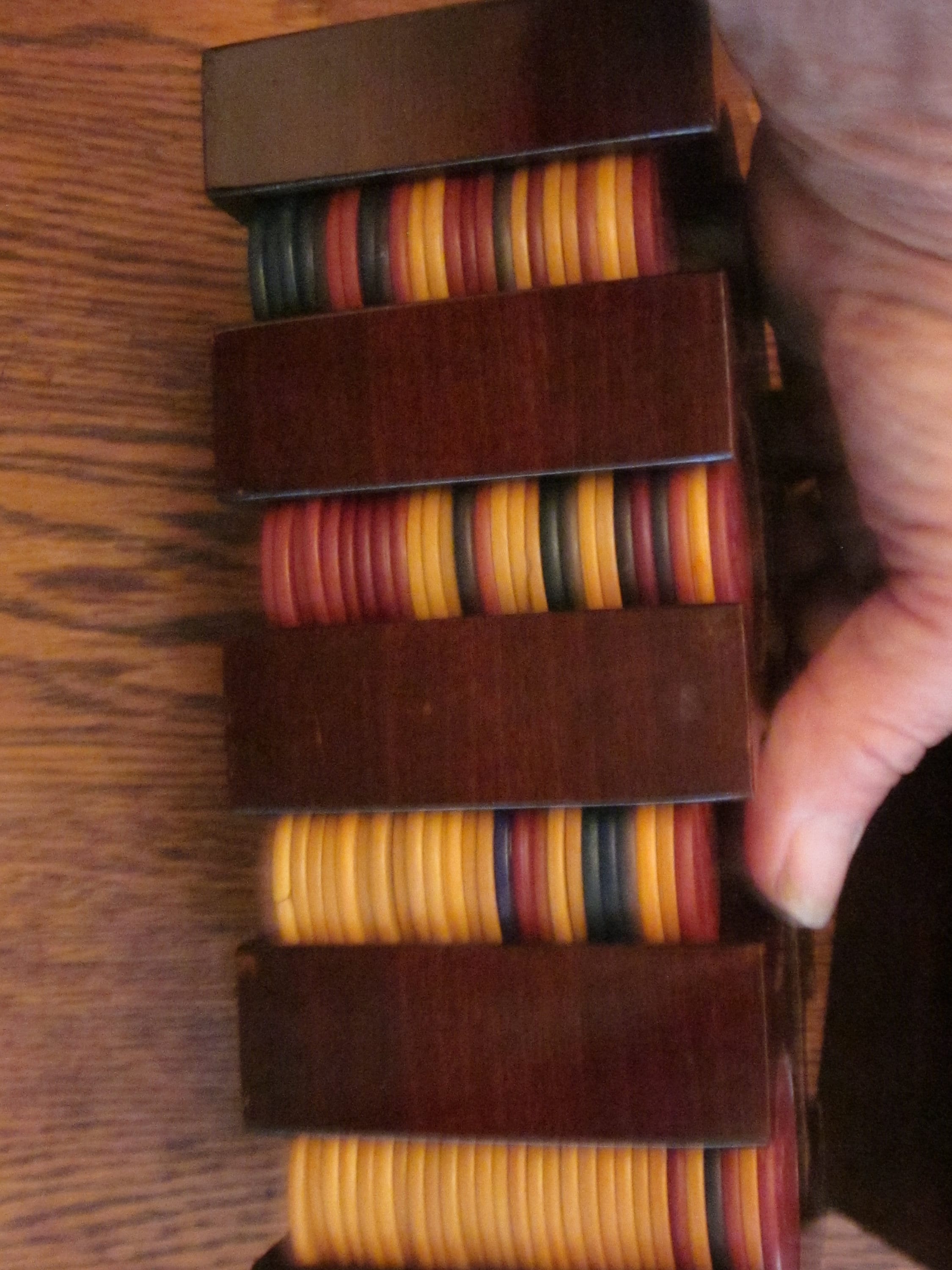 1 C.1910 Biplane Themed Clay Poker Chips in a Fitted Box Etsy