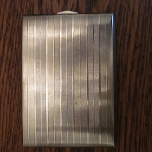 napier sterling cigarette case Silver and 14k Gold by Napier Co. on artnet Vintage condition napier cigarette case products for
