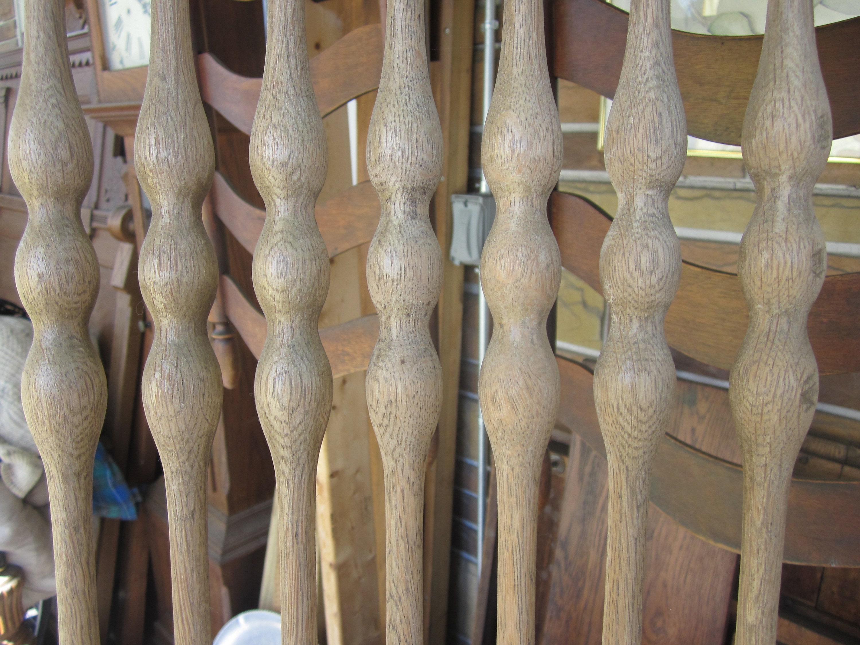 1 Antique Victorian Narrow Grained Oak Rocking Chair - Etsy