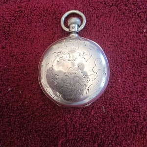Elgin watch silver hot sale