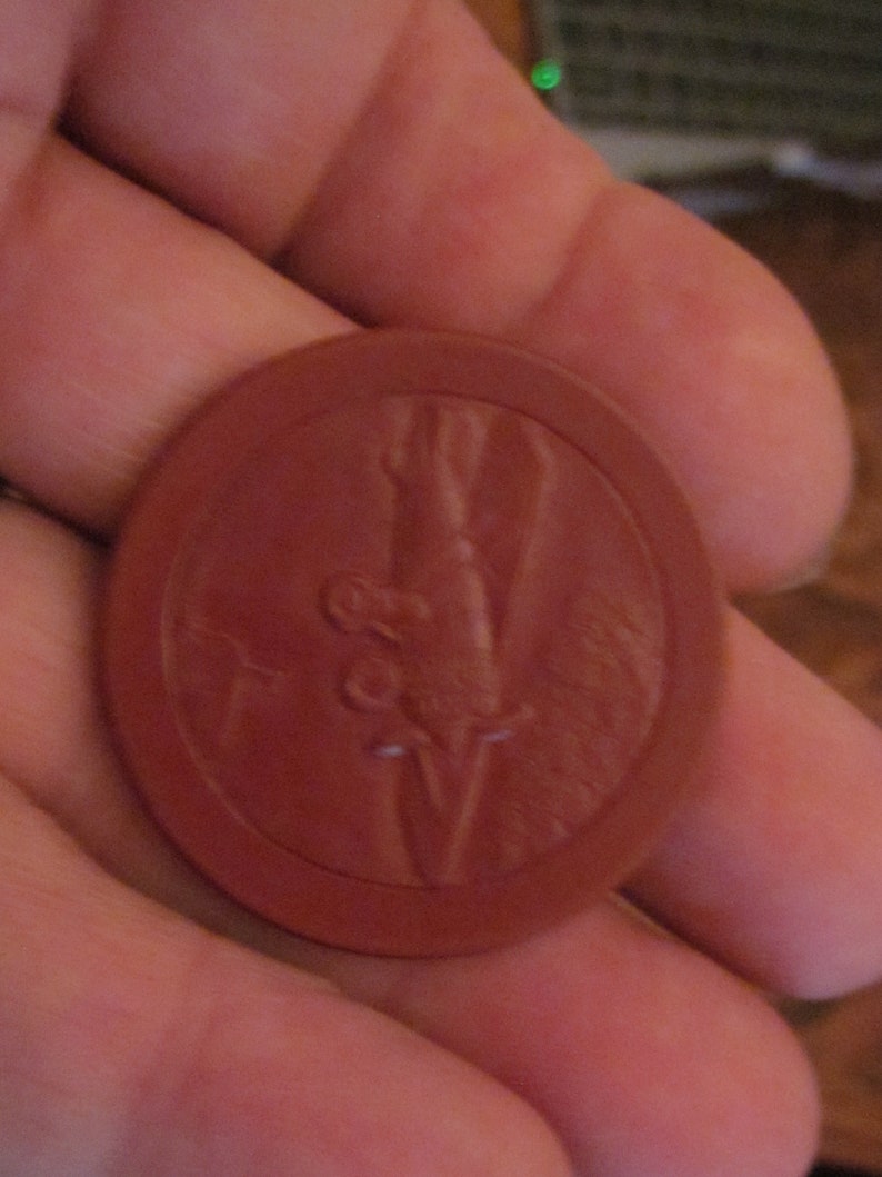 1 C.1910 Biplane Themed Clay Poker Chips in a Fitted Box Etsy