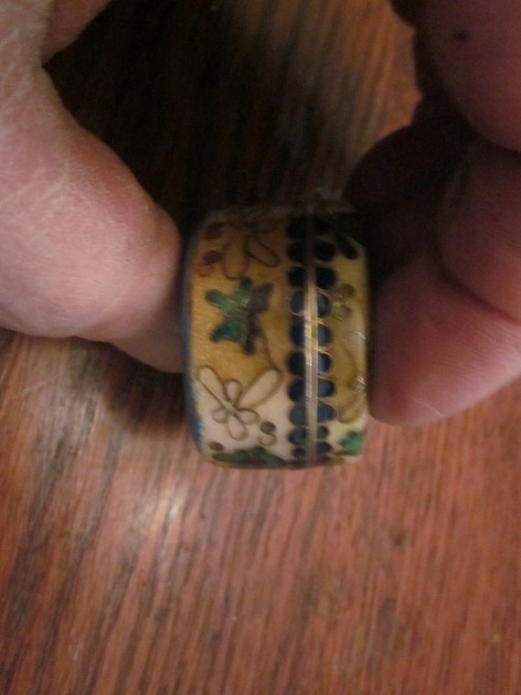 a Cloisonne Pill Box #2 - image 5
