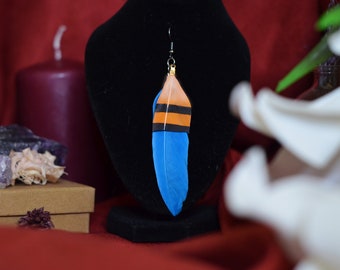 Rachel Amber earring - Life is Strange inspired earring - Rachel Amber cosplay - Life is Strange - Chloe Price cosplay - feather earring