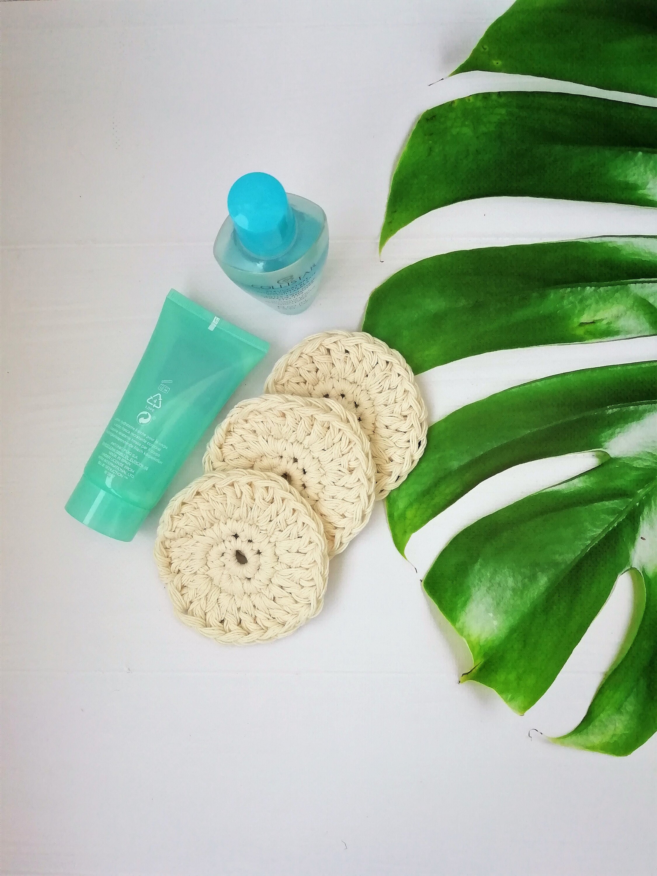 Cotton Face Sponges, Ecofriendly Makeup Remover, Delicate Face