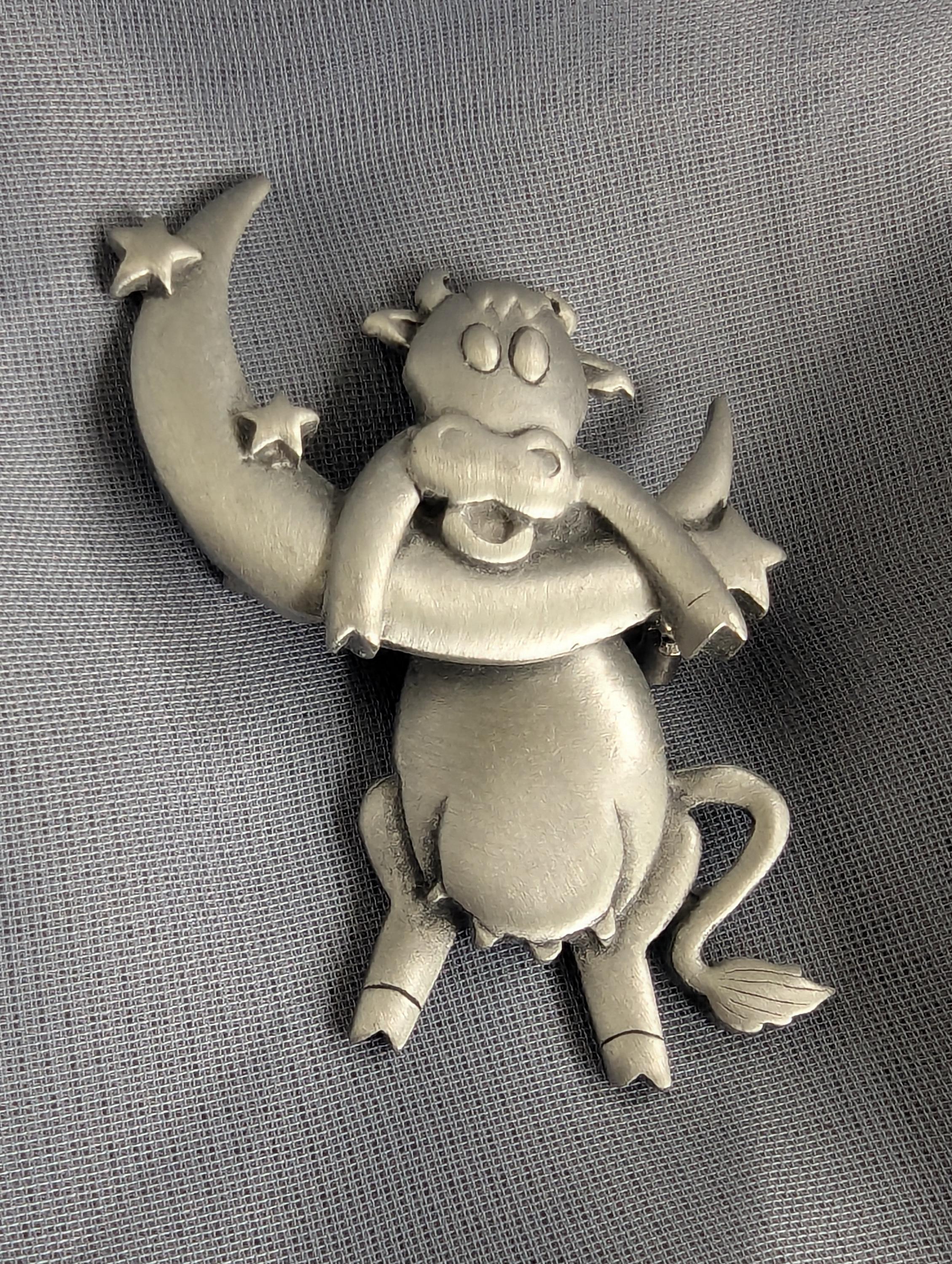 Jj Moon Pin - Etsy