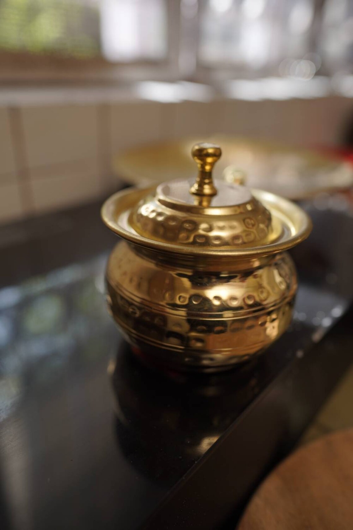 Brass Ghee Pot clarified Butter Pot Kitchen Canister Etsy