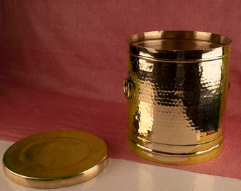 Brass Atta Daani (Storage Container - Canister)