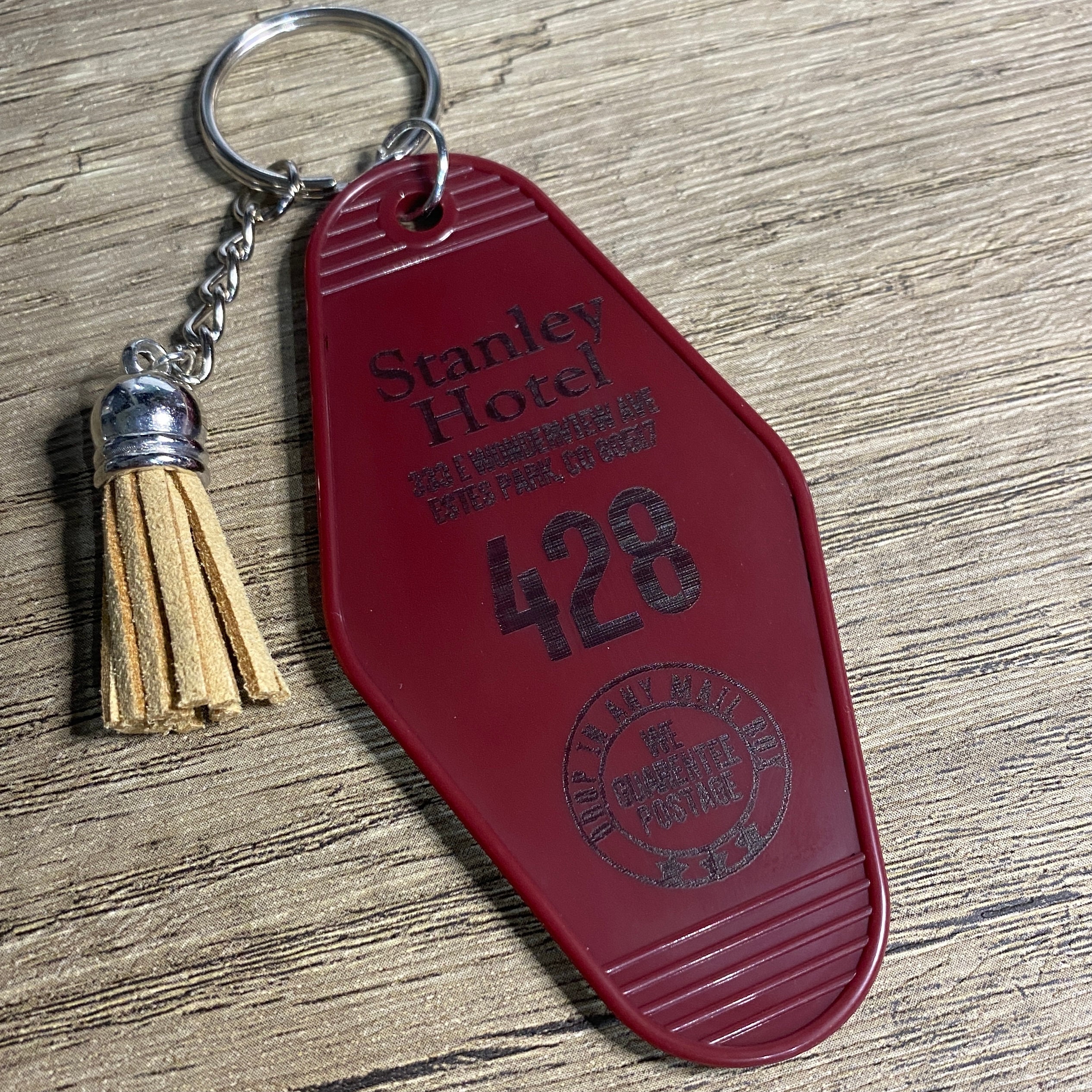 Stanley Hotel Vintage Key Tag Keychain Infamous Hotel Etsy