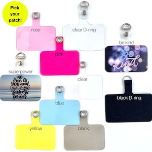 Connector Patch for Phone Lanyards, Phone Strap Tap, Phone Card, Phone Necklace Tether, Tab for Phone, best quality