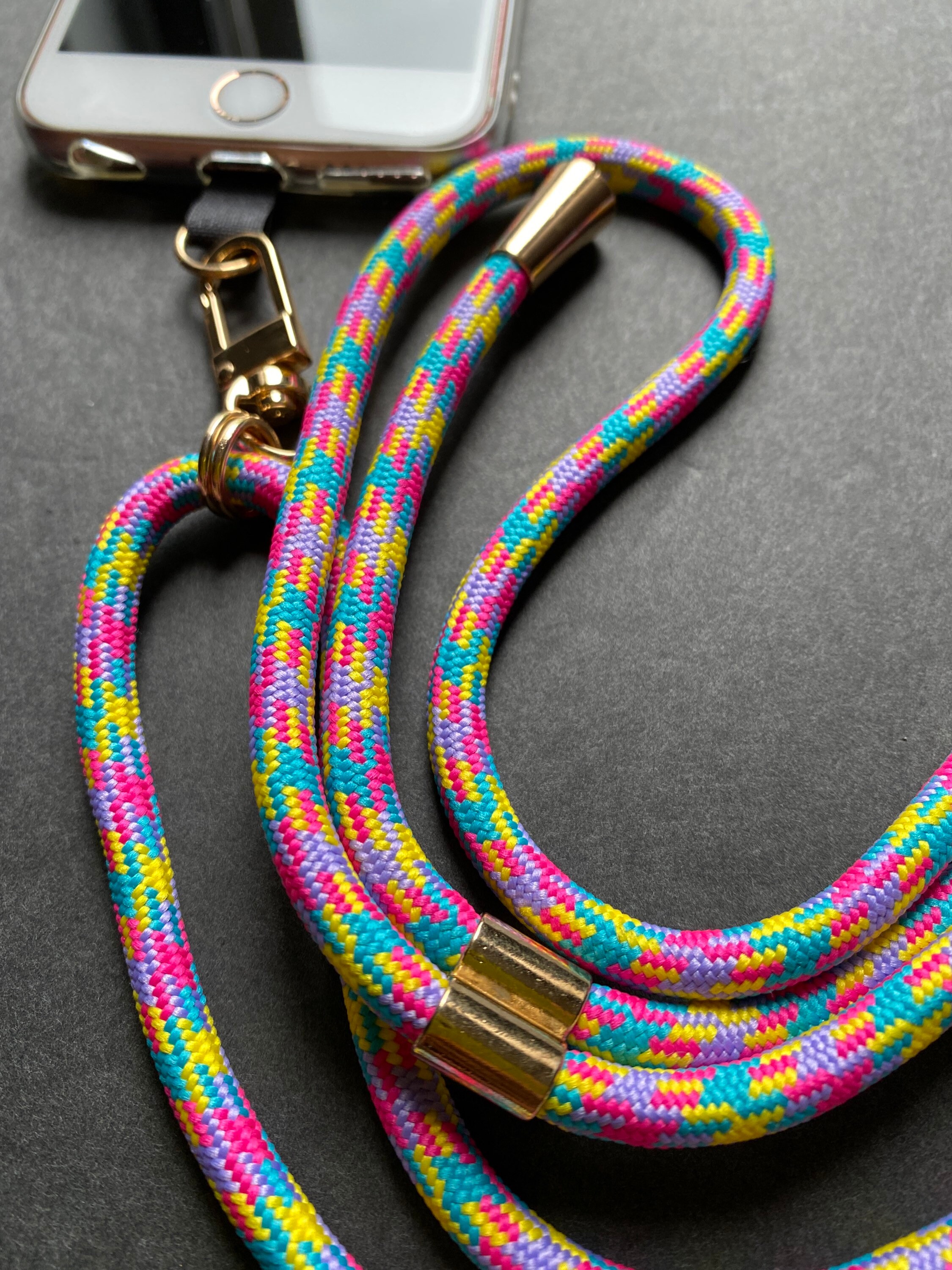 Universal Cell Phone Lanyard With Adjustable Shoulder Strap Etsy