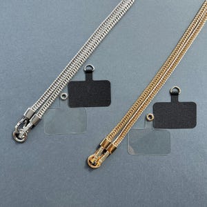 Metall Handykette - Verstellbare Crossbody-Halskette Lanyard