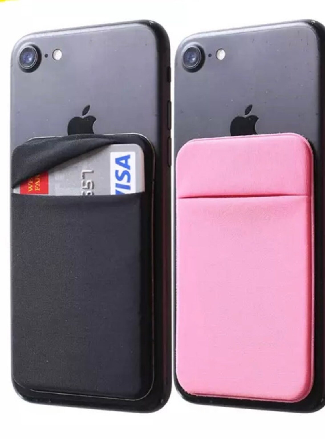 Phone Card Holder for the Back of Your Phone Phone Wallet Etsy