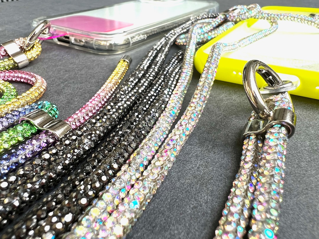 Sparkling Universal Cell Phone Lanyard With Adjustable Shoulder