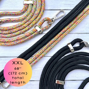 XXL Crossbody Handy Lanyard - Bunte Konfetti und Schwarz - Universal Handy Lanyard Mit Verstellbaren Schultergurt, Hohe Qualität