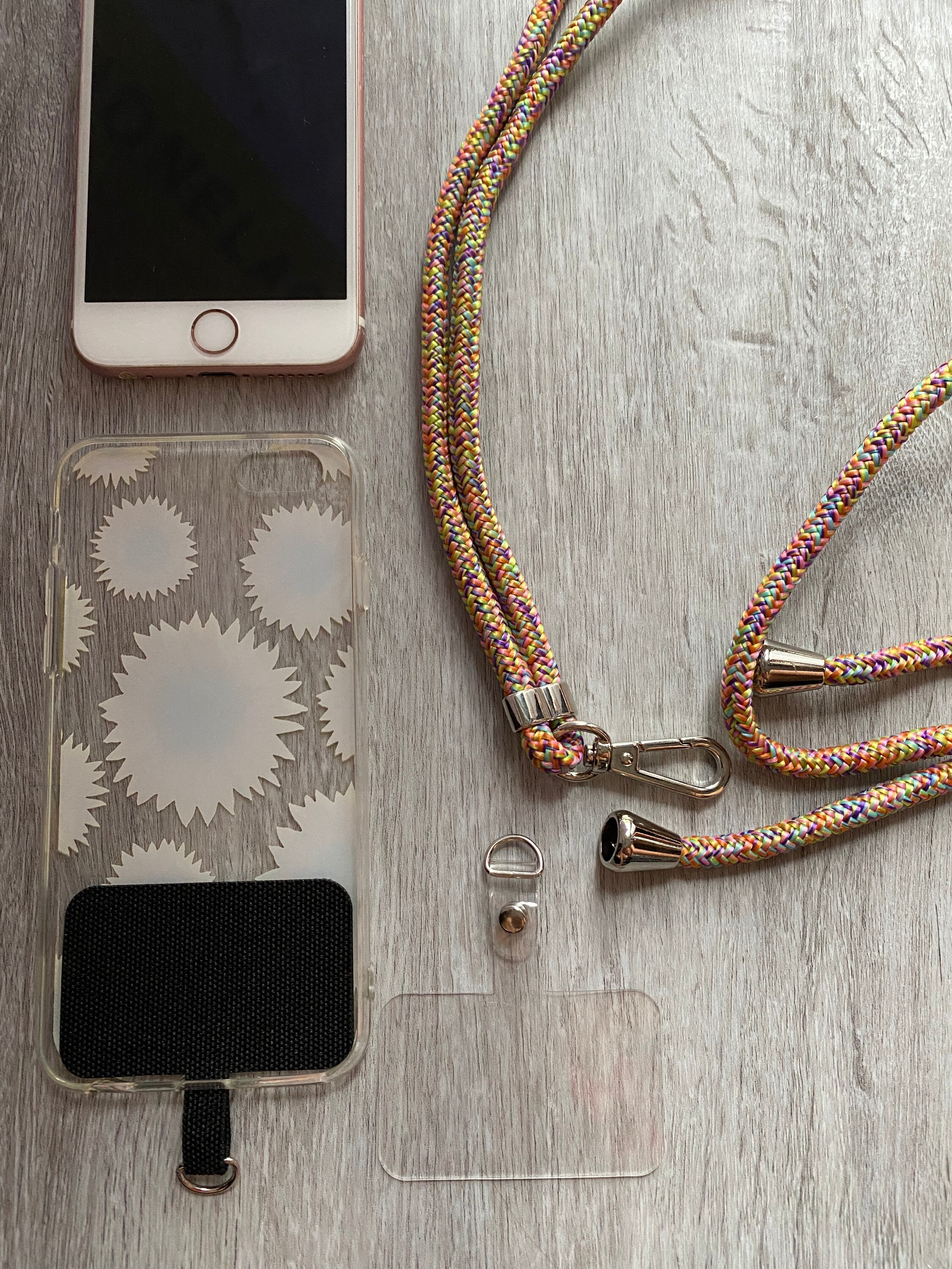 Universal Cell Phone Lanyard With Adjustable Shoulder Strap Etsy