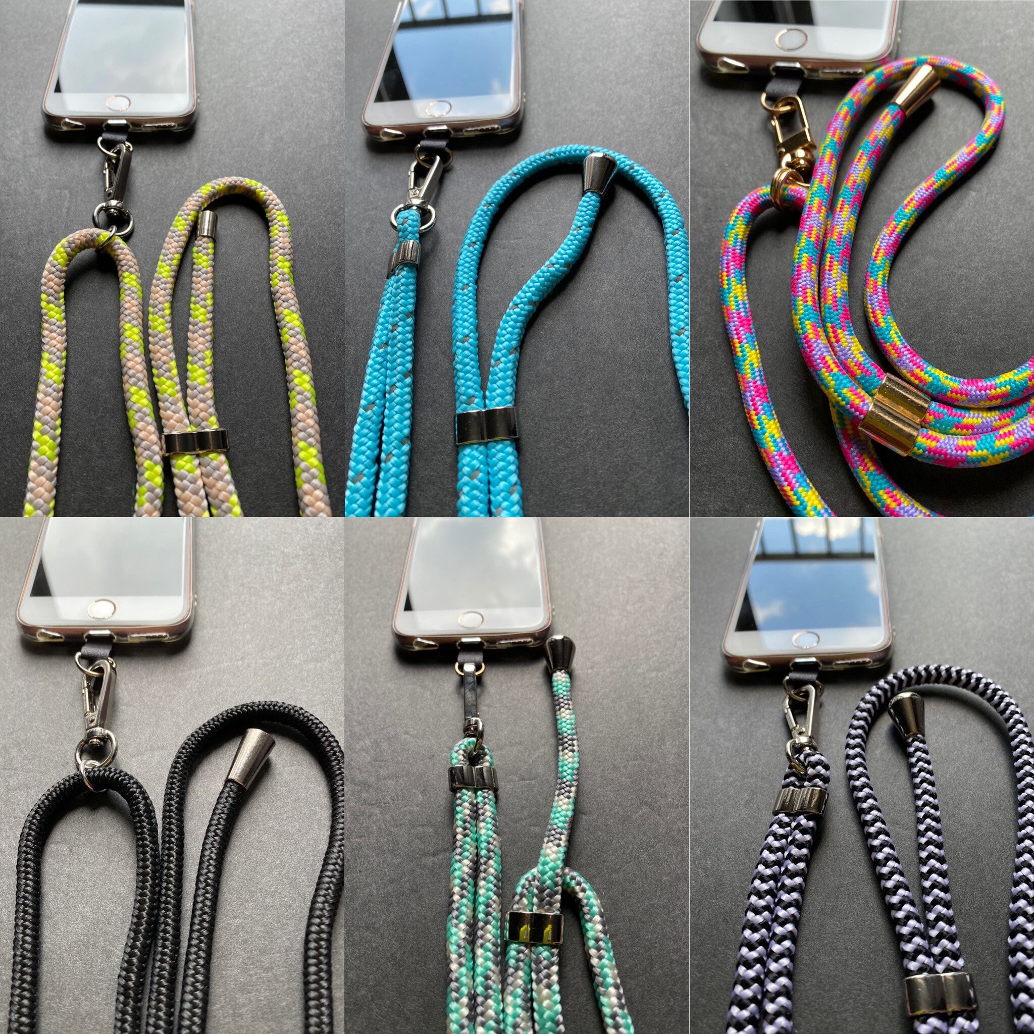 Phone Necklace With Adjustable Shoulder Strap Works with your Etsy