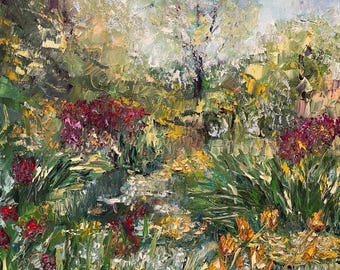 Giverny Summer - Original Impressionist Oil Painting