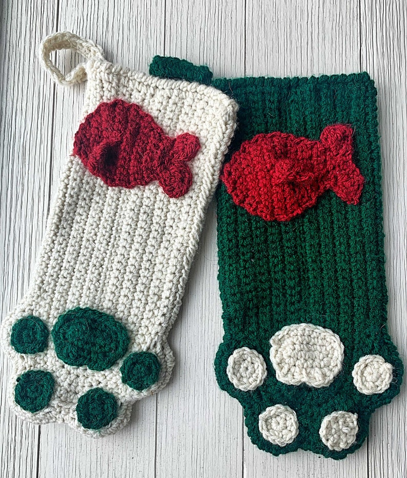 Cat Christmas Stocking image 2